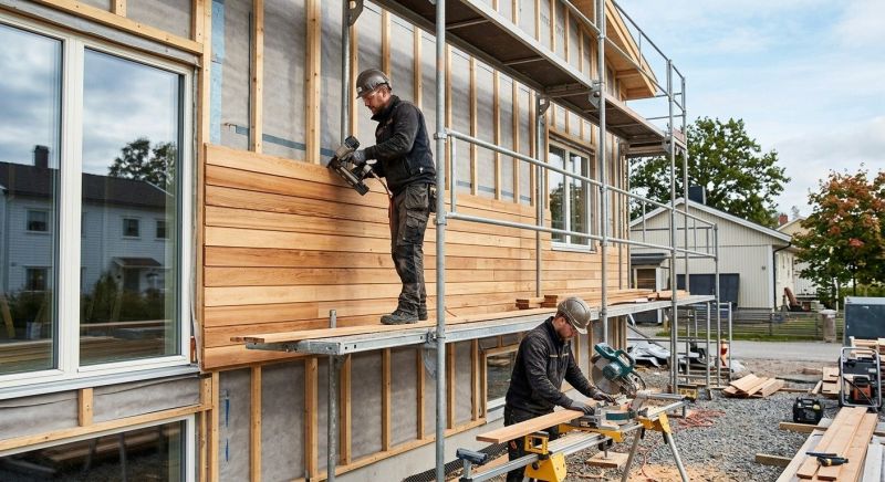Barn Wood Siding Installation in Boston, MA