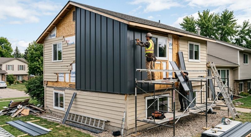 Corrugated Siding Installation in Fairfield County, CT