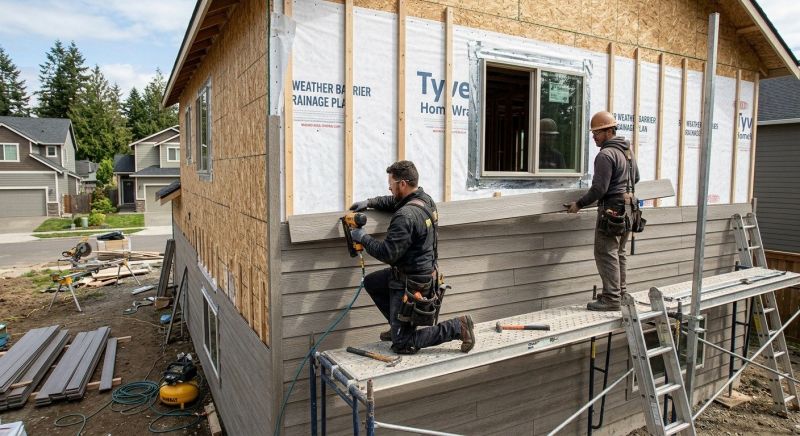 Faux Wood Siding Installation in Norwalk, CT